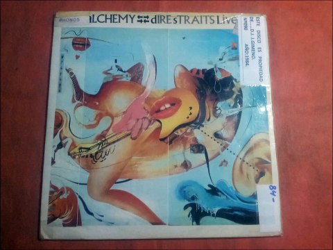 DIRE STRAITS.''ALCHEMY.(DIRE STRAITS LIVE.).''.(ONCE UPON A TIME IN THE WEST.)(12'' LP.)(1984.)