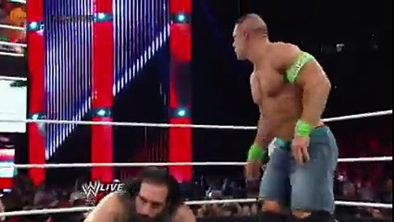 John Cena vs. Luke Harper Greatest Fight- Raw, March 24, 2014