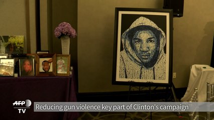 Hillary Clinton speaks out against gun violence in Florida