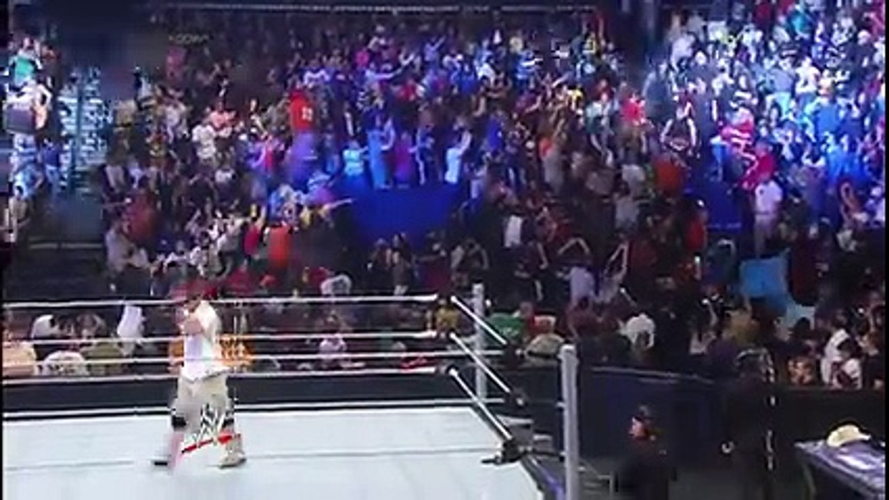 Mark Henry & Big E Langston help John Cena fend off the Shield- SmackDown, Dec. 27, 2013