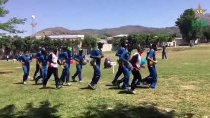 Traning Session of Pakistani Team At Kakul