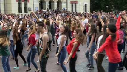 Flash Mob Targu Jiu 2016
