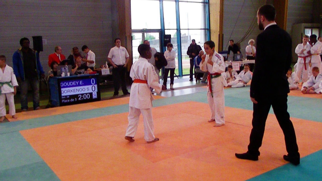 Ewan Goudey 6ème combat coupe 77
