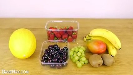 correct way of cutting fruits