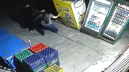 Un voleur de bière très stupide !