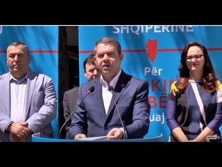 Report TV - Zgjedhjet në PDIU, Idrizi:Jemi parti kombëtare, bashkimi ylli ynë polar