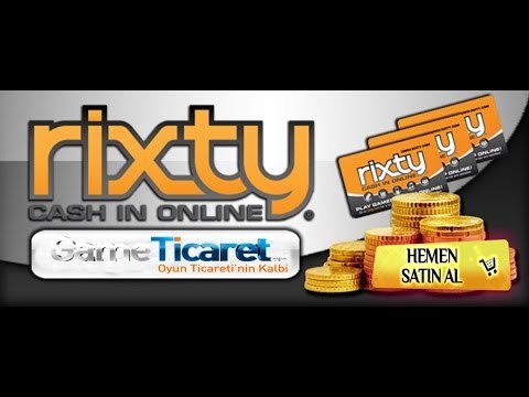 Nasıl Rixty Cash Card Kodları Alınır. Nereden Rixty ile Ödeme E-pin Yüklenir