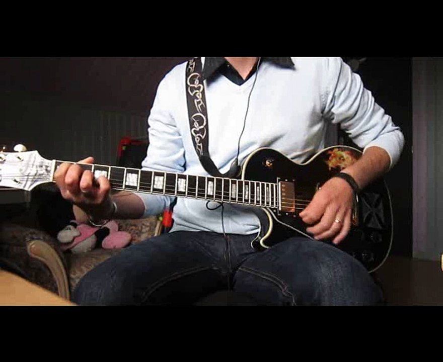 The Beatles a hard day's night guitar cover