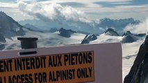 From Aiguille du Midi to Mont Blanc, 20 07 2012