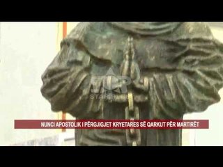 NUNCI APOSTOLIK I PËRGJEGJET KRYETARES SË QARKUT PËR MARTIRËT