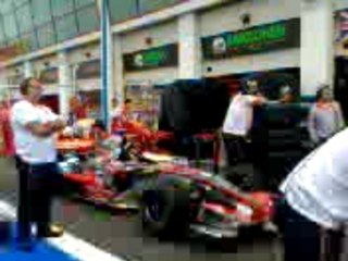 Entrainement Mclaren mercedes GP de France 2007.