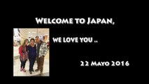 Llegada de nuestra hermana a Japón, Mayo 2016