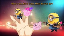 Peppa Pig Minions Finger Family Nursery Rhymes Lyrics 2 video snippet