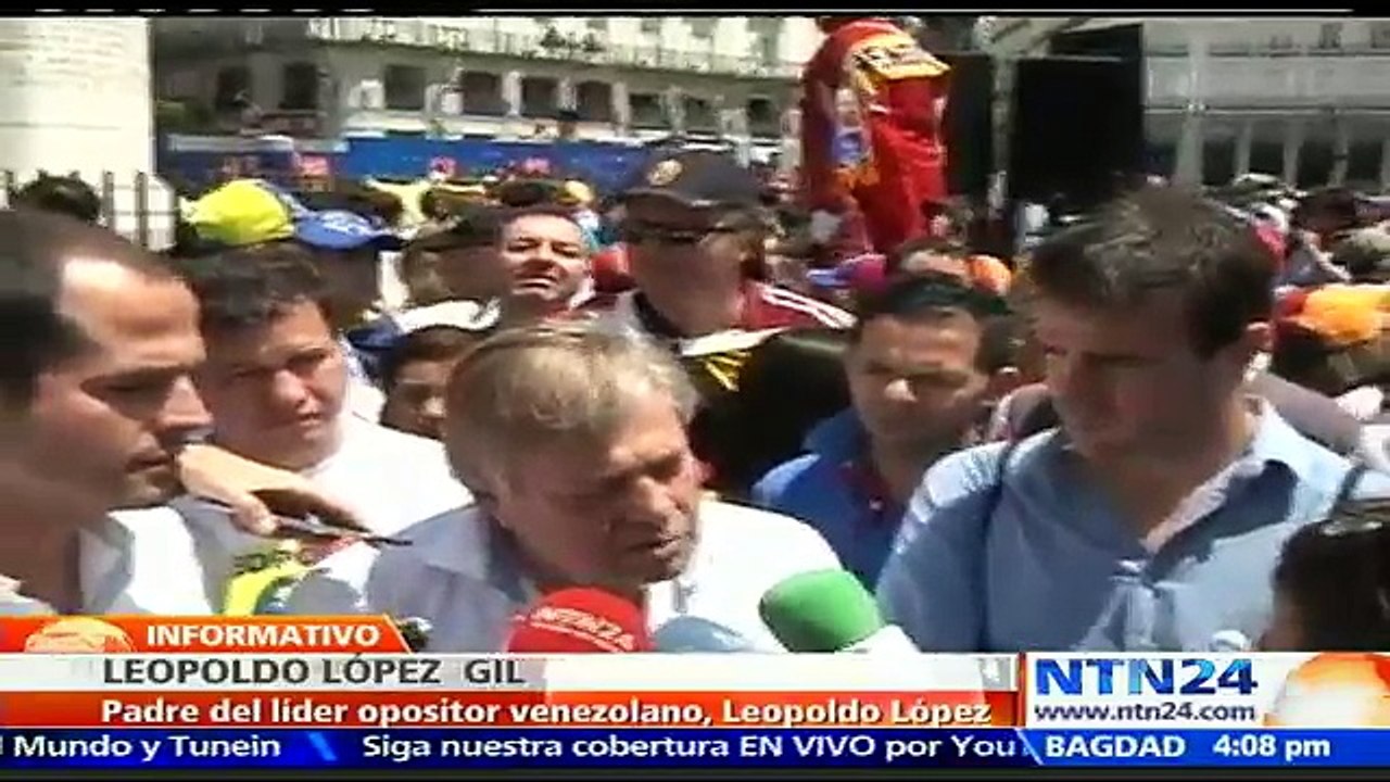 Venezolanos en España marchan para exigir la liberación de los presos políticos y en rechazo de la crisis