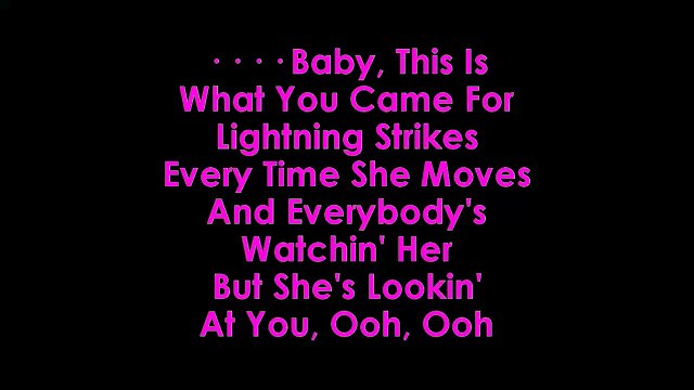 Calvin Harris & Rihanna - This Is What You Came For Karaoke no vocals