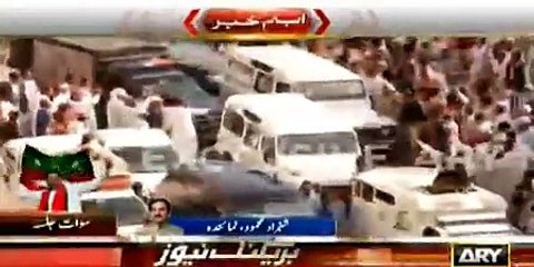 Imran Khan reached Swat Jalsagah - Exclusive Visuals