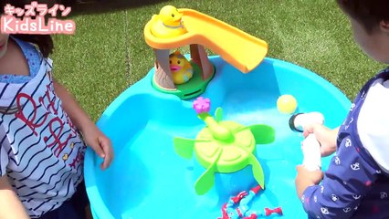 ウォーターテーブル 水遊び おもちゃ Water table Toy Playing in the water