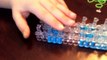 How to make a fish tale bracelet on your fingers, and on the loom!!!!!!!!!