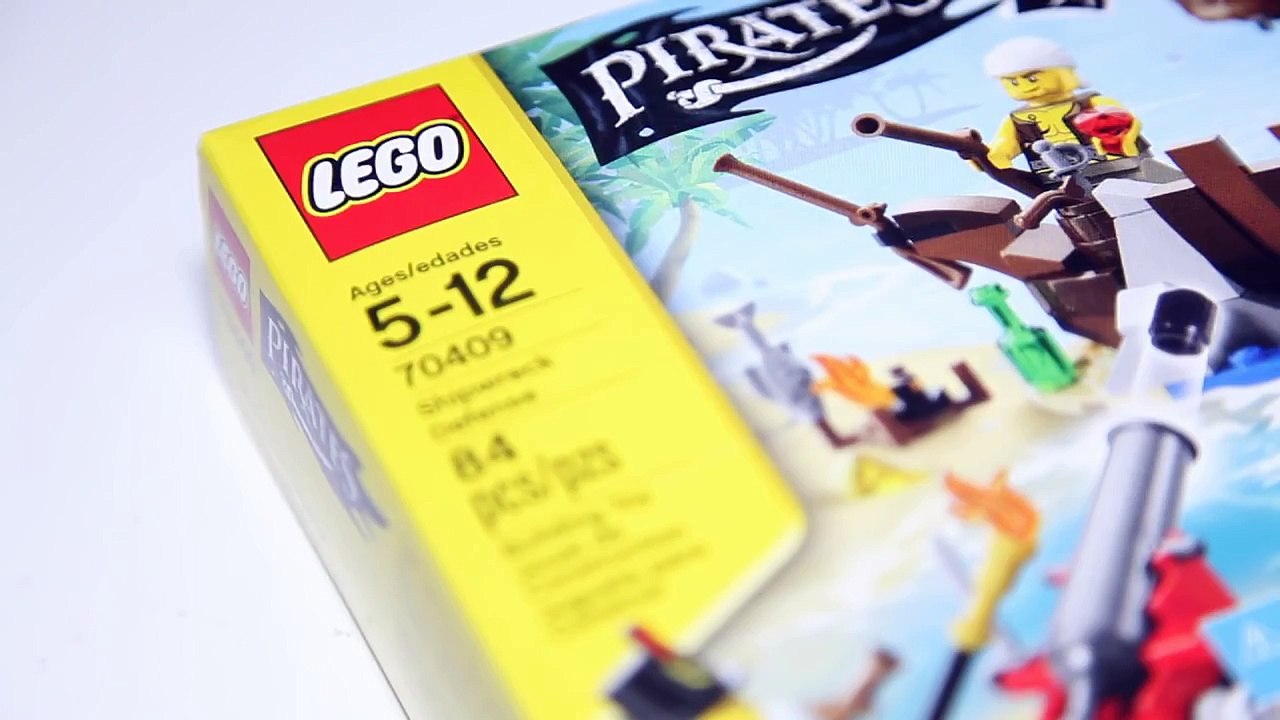 Lego Pirates 70411 Treasure Island  Paired with 70409 Shipwreck Defense Speed Build Review