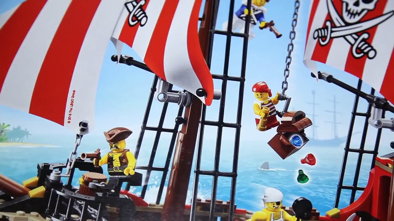 Lego Pirates The Brick Bounty - Speed Build Review (70413 )