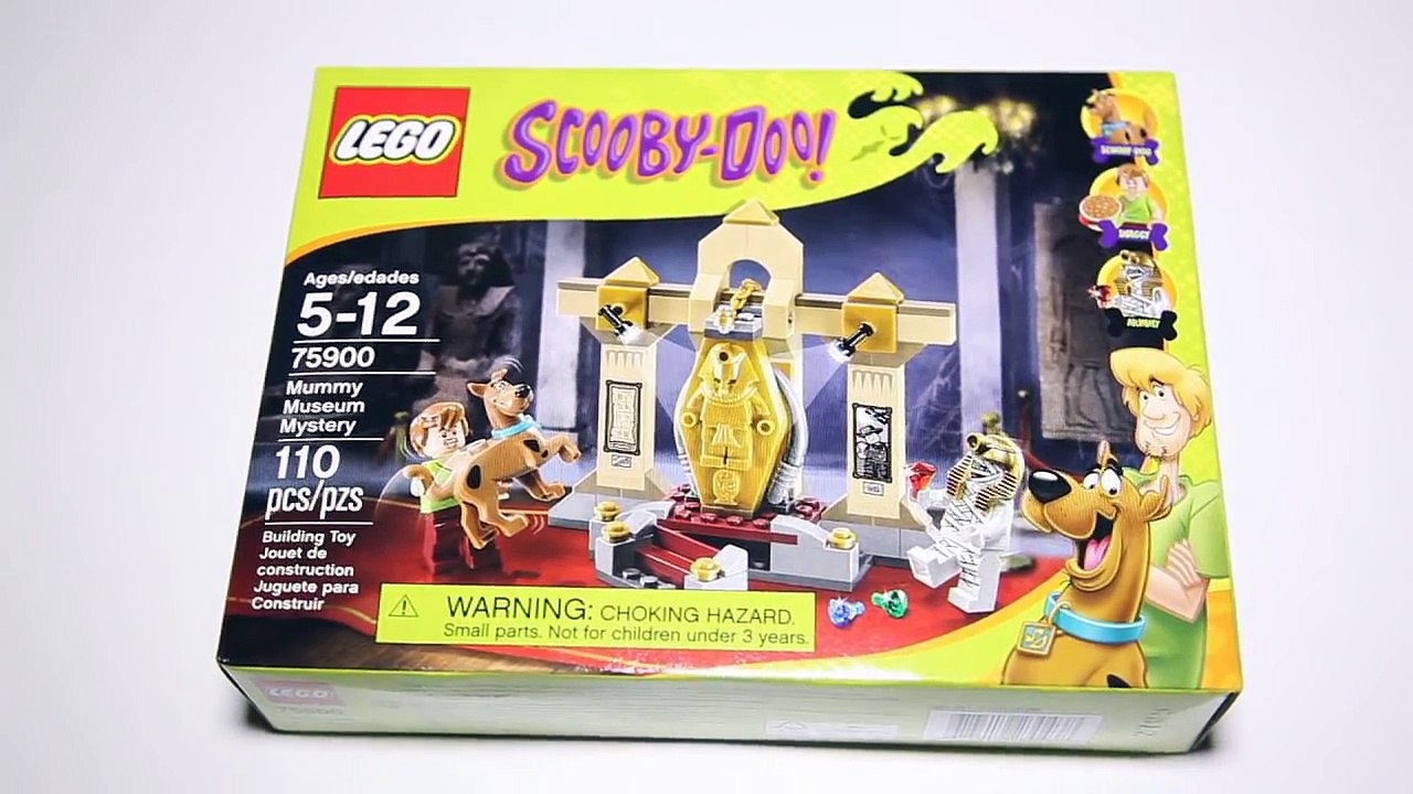 Lego Scooby-Doo Mummy Museum Mystery Speed Build (75900)