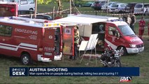 Austria: man opens fire on people during festival, killing two and injuring 11