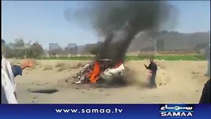 بلوچستان میں افغان طالبان کے امیر ملااخترمنصور کی گاڑی کو امریکی جاسوس طیارے نے نشانہ بنایا۔