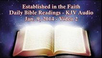 1-9-14 Faith Establishment Daily Bible Readings, AKJV Audio and Text, Genesis 29-30