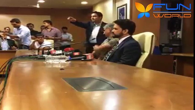 Anurag Thakur Takes Over As BCCI President Full BCCI Conference Room Video