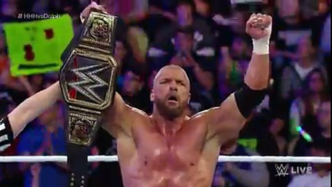 Best Fight of Roman Reigns brutalizes Triple H- Raw, March 14, 2016