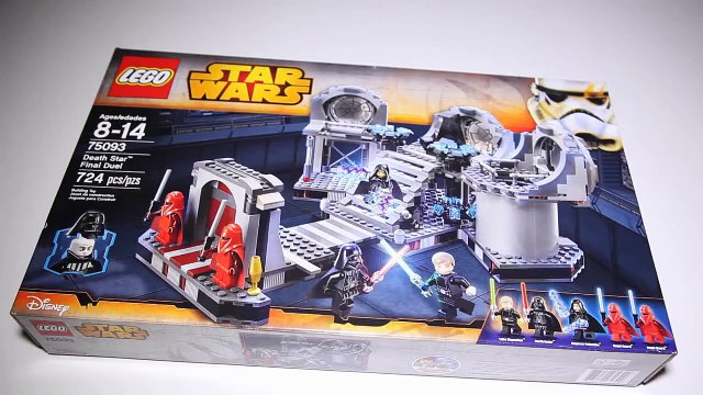Lego Star Wars Death Star Final Duel Speed Build (75093)