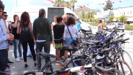 Obeziteye Karşı Pedal Çevirdiler