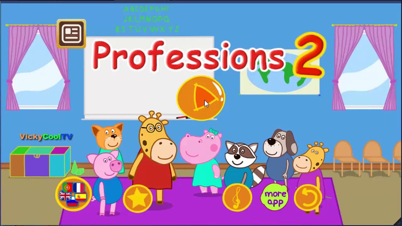 Peppa Pig English drive Taxi | Games For Kids | Gameplay Peppa Pig VickyCoolTV