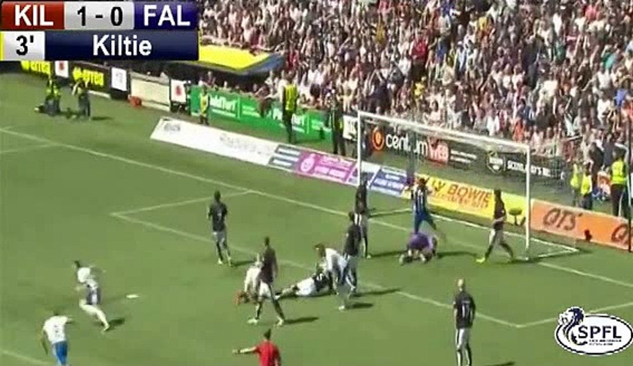 22/05/2016 Kilmarnock - Falkirk 4-0 (4-1 agg) Highlights Scottish Premiership Play-offs Final