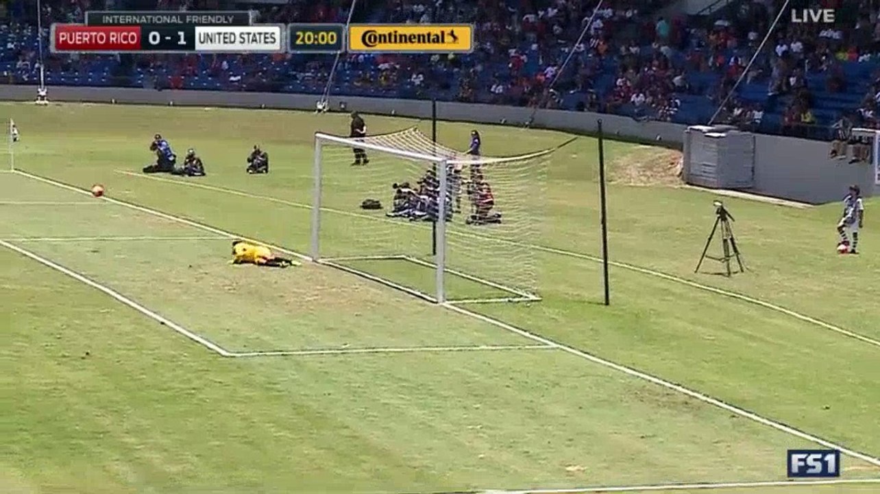 Tim Ream Goal -  Puerto Rico 0 - 1 USA  22.05.2016