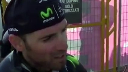 Giro 2016 - Alejandro Valverde : "C'est difficile pour tous mais Steven Kruijswijk est le plus fort sur ce Giro"