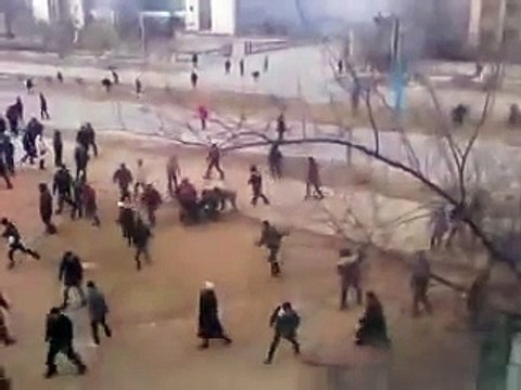 Расстрел бастующих в Жанаозене