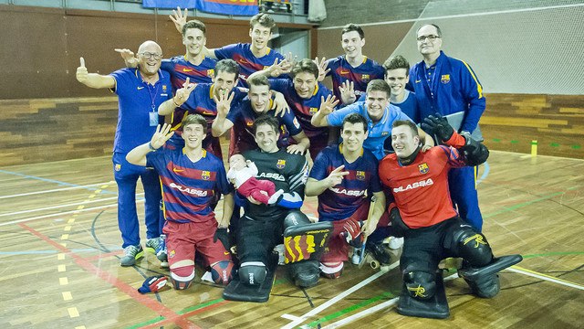 FCB Hoquei: Barça Lassa B, campions de Lliga