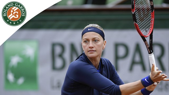 Temps forts Kvitova - Kovinic Roland-Garros 2016 / 1er tour