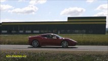 Sons et Accélérations d'une Ferrari F430 F1