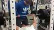 Bench press 545 lbs 19 years old