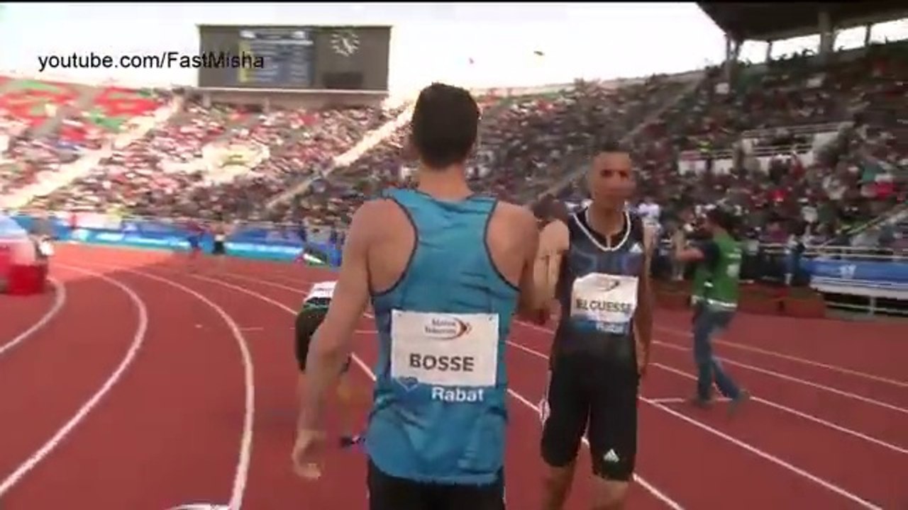Makhloufi décroche une belle 2ème place au Maroc! Rabat Diamond League 2016