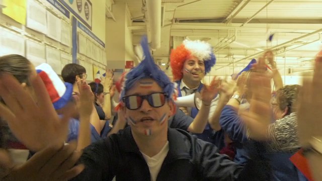Carrefour de Montigny-les Cormeilles soutient l'équipe de France pour l'Euro 2016