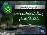 Dunya News - 30 militants killed in S, N Waziristan airstrikes