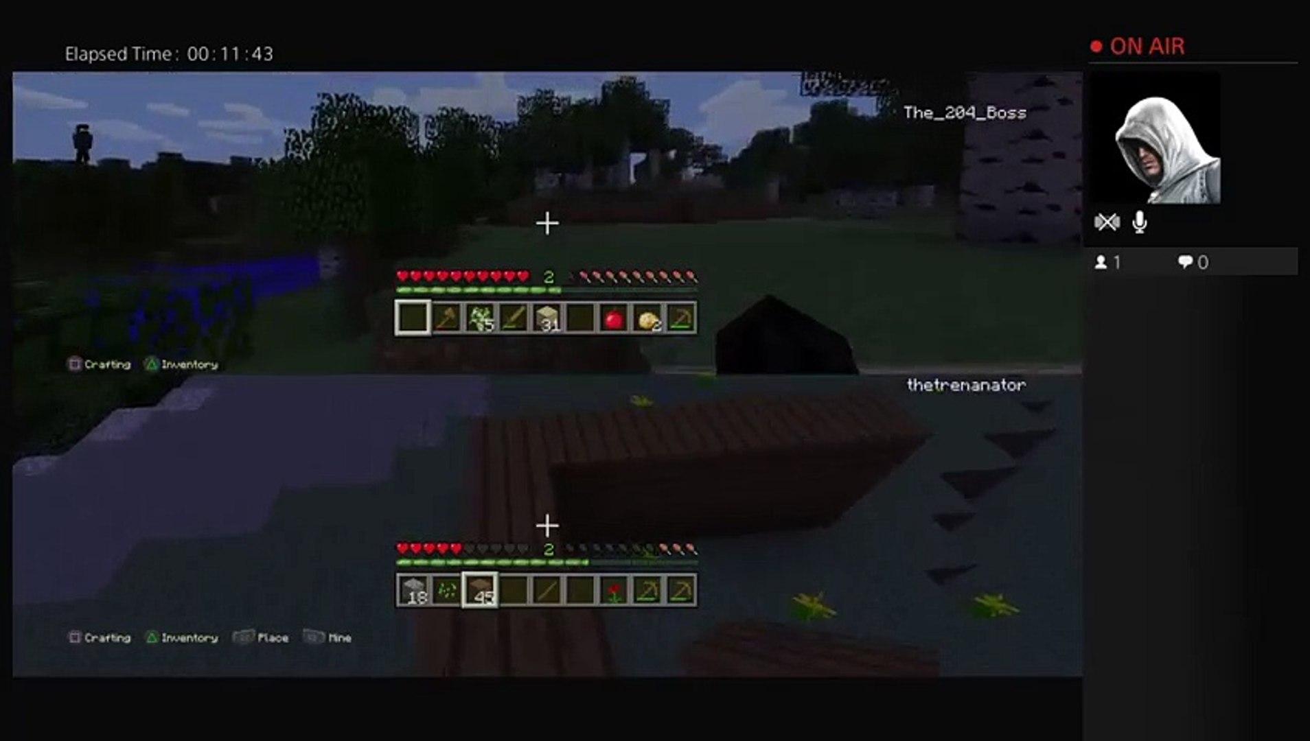⁣Minecraft ep 1 a new new new world (9)