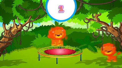 10 Küçük Aslancık - Saymayı Öğreniyoruz - Çocuk Şarkısı