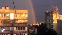 Первая радуга в мае в городе Орле — 22 мая 2016 год Город Орёл