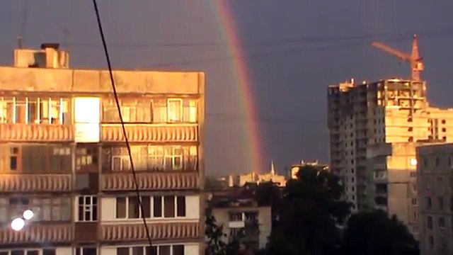 Первая радуга в мае в городе Орле — 22 мая 2016 год Город Орёл