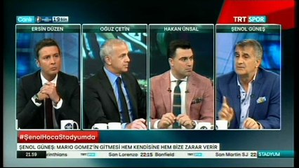 Şenol Güneş'ten Gomez ve van Persie açıklaması!