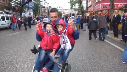 Şampiyon Bandırmaspor'a Muhteşem Karşılama